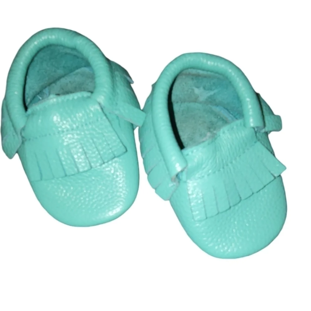 Infant Faux Leather Moccasins
